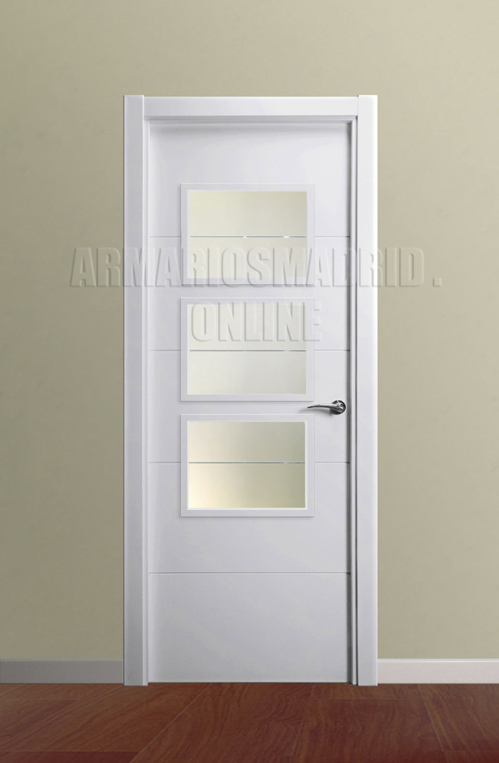 espacio Roble Recurso Puerta lacada blanco instalada desde 221 €/u. | Armarios Madrid